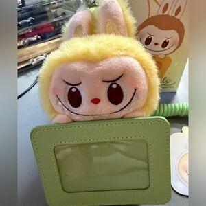 Labubu Twinkly Fairy Tale Cardholder Sunny Yellow Pop Mart Pop Land Exclusive!
